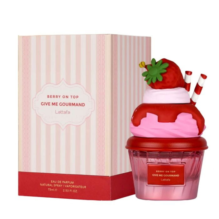 GIVE ME GOURMAND BERRY ON TOP BY LATTAFA ( UNISEX)